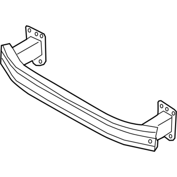 68273213AA Mopar Front Bumper Reinforcement Illustration 1 of 1