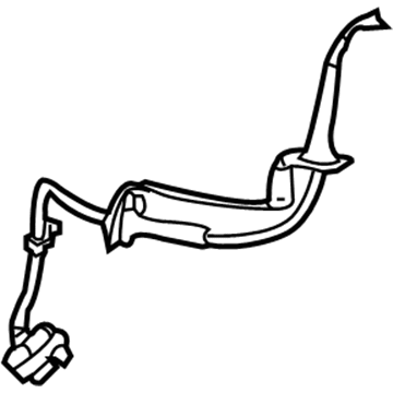 68004019AE Mopar Anti-Lock Brakes Sensor Illustration 1 of 1