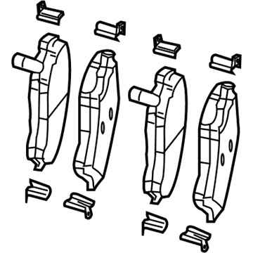 68003701AD Mopar Front Disc Brake Illustration 1 of 1