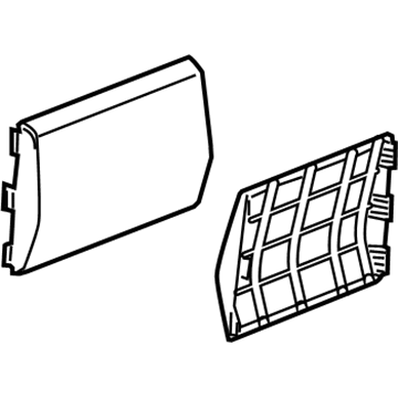 1AY141J8AA Mopar Seat Pivot Bezel Illustration 1 of 1