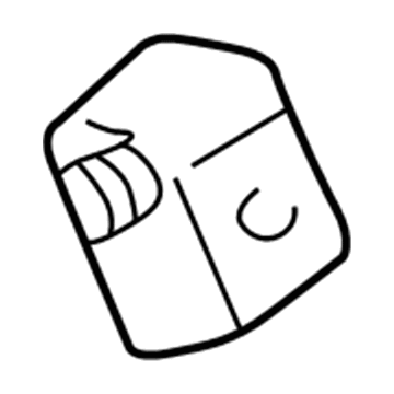 MD320269 Mopar Nut-ALTERNATOR Adjusting Illustration 1 of 1