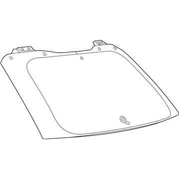 Mopar 68102219AF Backlite 68102219AF Mopar Backlite Illustration 1 of 1