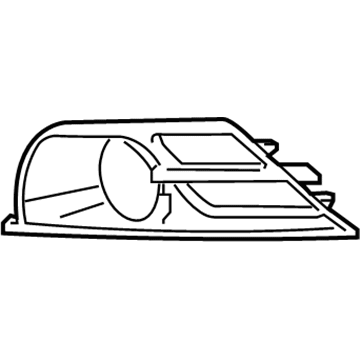 68203016AC Mopar Adaptive Cruise Control Bezel Illustration 1 of 1
