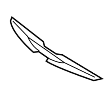 68305606AA Mopar Emblem Illustration 1 of 1