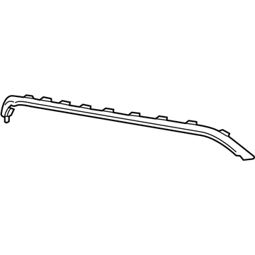 68203029AB Mopar APPLIQUE-FASCIA Illustration 1 of 1