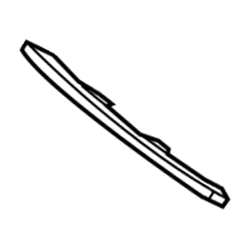 68206039AA Mopar Grille Applique Illustration 1 of 1