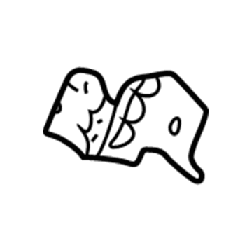 4591484AB Mopar Bracket-Proportional PURGE SOLENOID Illustration 1 of 1