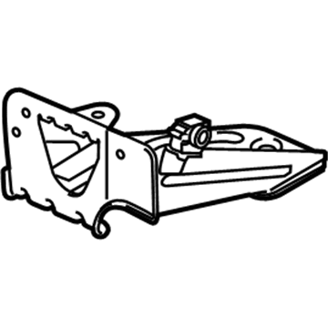 52014850AB Mopar Bracket-COOLANT Recovery Bottle Illustration 1 of 1