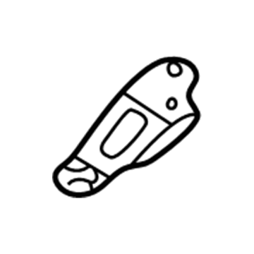 4878290AA Mopar Tow Hook Illustration 1 of 1