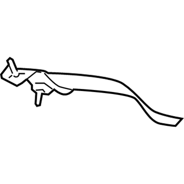 Mopar 5105336AC Fuel Tank Heat Shield 5105336AC Mopar Fuel Tank Heat Shield Illustration 1 of 1