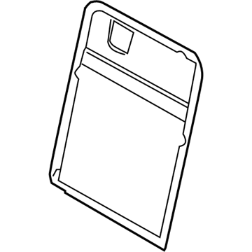YM791L2AA Mopar Seat Back Panel Illustration 1 of 1