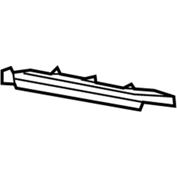 68229138AC Mopar Fascia Bracket Illustration 1 of 1