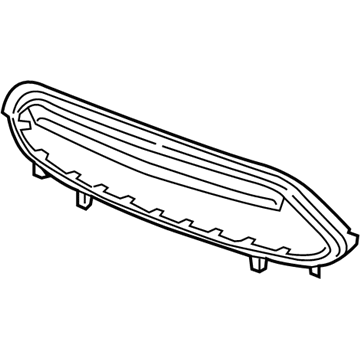 5XN31TZZAB Mopar Surround-Grille Illustration 1 of 1