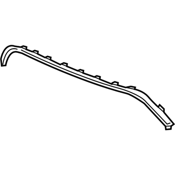 5SD33SZ0AD Mopar Fascia Applique Illustration 1 of 1