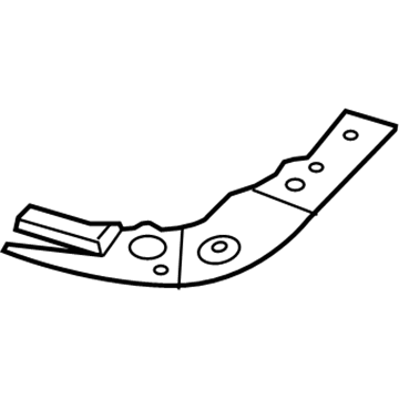 68158213AA Mopar Bracket-Support Front Illustration 1 of 1