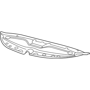 68110455AD Mopar Close Out Panel Illustration 1 of 1