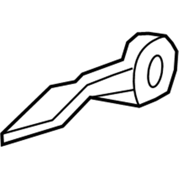 Mopar 1DQ64XDVAA Lumbar Handle 1DQ64XDVAA Mopar Lumbar Handle Illustration 1 of 1