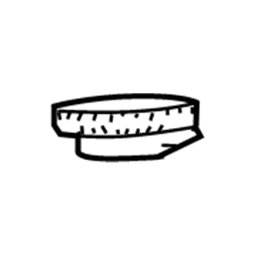 4895451AA Mopar ISOLATOR-Front Suspension Spring Illustration 1 of 1