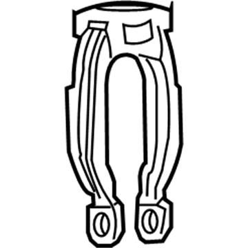 4782971AB Mopar RETAINER-Front Illustration 1 of 1