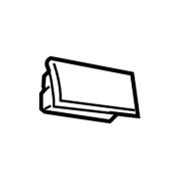 1DK62DK2AC Mopar Handle-Speaker Panel Illustration 1 of 1