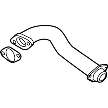 Ram 1500 EGR Tube - 68321413AA