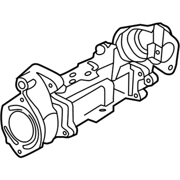 68483334AA Mopar EGR Cooler Illustration 1 of 1