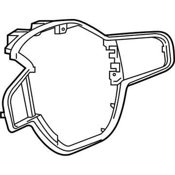 6TE66TR9AA Mopar Steering Wheel Bezel Illustration 1 of 1