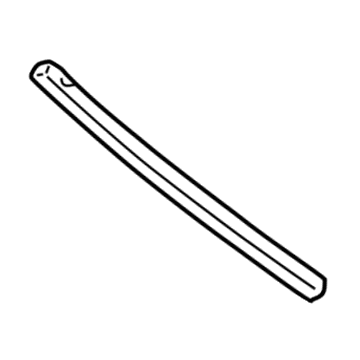 5027055AD Mopar Front Door Glass Lower Channel Illustration 1 of 1