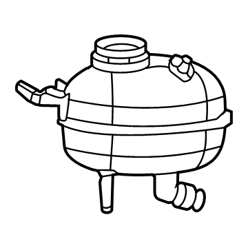 2024 Jeep Compass Coolant Reservoir - 68472715AB