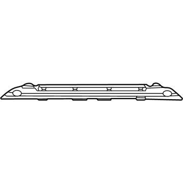 68455770AA Mopar Front Belly Pan Illustration 1 of 1