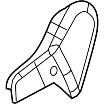 1UP59BD3AA Mopar Seat Adjuster Shield Illustration 1 of 1