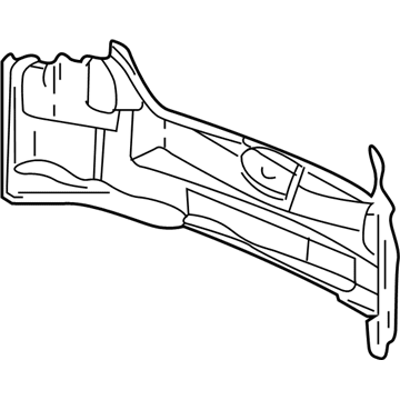 SL89VXLAD Mopar Luggage Compartment Carpet Illustration 1 of 1