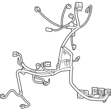 4795671AC Mopar Engine Wiring Illustration 1 of 1