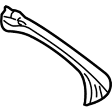 55276409AC Mopar REINFMNT-Front Side Rail To Dash Illustration 1 of 1