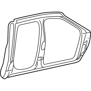 55372135AB Mopar Body Side Aperture Panel Illustration 1 of 1