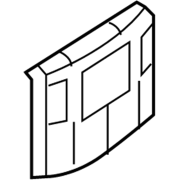 5NA01DX9AA Mopar Cap-Console Illustration 1 of 1