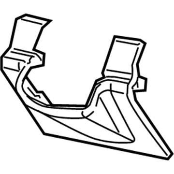 Chrysler PT Cruiser Steering Column Cover - YW76DKAAC