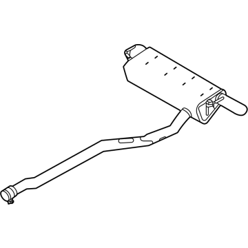 2025 Dodge Hornet Exhaust Pipe - 57008903AC