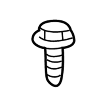 6035165 Mopar Tapping Screw Illustration 1 of 1