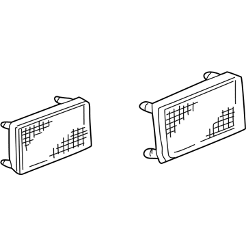 D496XT5 Mopar Speaker Grille Illustration 1 of 1