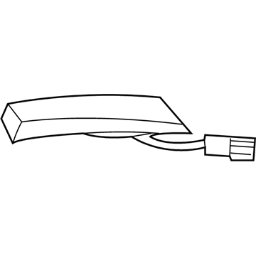 68067758AA Mopar Turn Signal Lamp Illustration 1 of 1