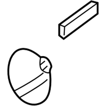 2006 Dodge Stratus Fuel Door - 4814825AD