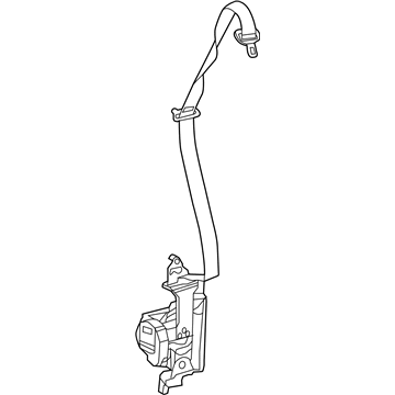 Ram Seat Belt - 5KP921X7AI