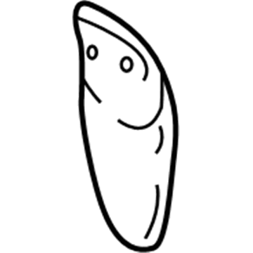 55136500AD Mopar Splash Shield Illustration 1 of 1