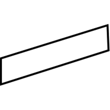 Mopar 68006518AA Silencer 68006518AA Mopar Silencer Illustration 1 of 1