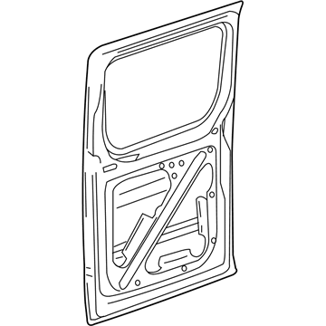 68017331AA Mopar Door-Side Cargo Illustration 1 of 1
