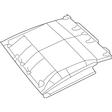 1KT40DX9AA Mopar Headliner Illustration 1 of 1