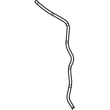 68050917AB Mopar Sunroof Drain Hose Illustration 1 of 1