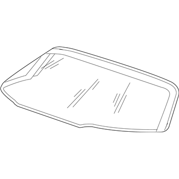 2009 Dodge Viper Windshield - 5086542AA