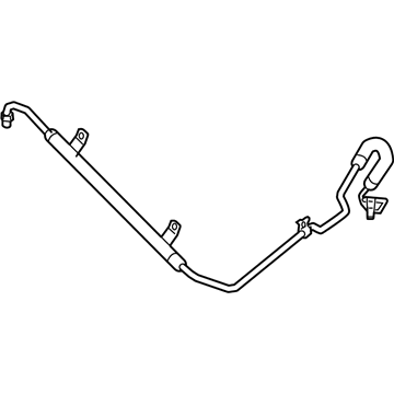 4862306AB Mopar Power Steering Pressure Hose Illustration 1 of 1